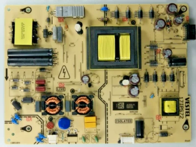 PLACA FUENTE DE ALIMENTACIÓN VESTEL 17IPS72 28072688 23460329 PARA HITACHI 55HL8000 Foto 1 de 4