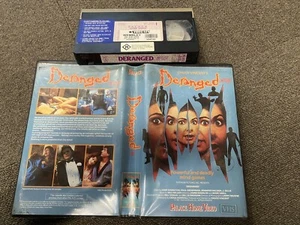 Rare/ DERANGED Vhs/ 1987 Original R-rated Palace Horror/slasher Video - Bild 1 von 1