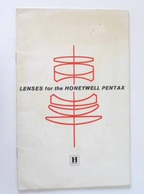 Lentes folleto 1962 para Honeywell Pentax Foto 1 de 3
