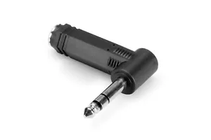 Hosa GPP-273 1/4 Zoll TRS auf gleichen rechten Winkel Adapter - Bild 1 von 1