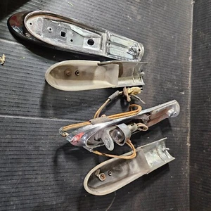 2 OEM Left Hand  1949 Buick Fender Marker Turn Signal Light 5938389 - Picture 1 of 8