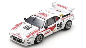 Modellino auto scala 1:43 Spark Model BMW M1 LM 1980 racing modellismo statico - Foto 1 di 1