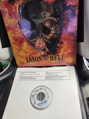 JASON GOES TO HELL   THE FINAL FRIDAY  LD Laserdiscs/OPENED BUT  STILL IN WRAP - Imagem 1 de 2