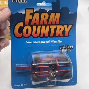 #694 Ertl Farm Country Case International Wing Disc ~ 1995 Sealed 1:64 Die Cast - Picture 1 of 5