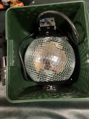 Light Flurries Inc Portable Motorized Disco Ball Snowfall Light Effect - Image 1 of 3