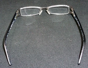 FOSTER GRANT Fancy Black Reading Glasses #RCT116B (+2.00) - Picture 1 of 6