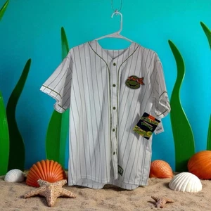 Teenage Mutant Ninja Turtles Kids Baseball Jersey Shirt Size XXL 18 - Picture 1 of 13