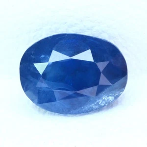 1.10Ct ICA Certified Charming Perfect Oval 100% Natural Blue Sri Lanka Sapphire - Picture 1 of 8