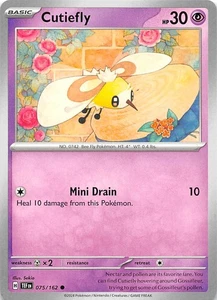 Cutiefly 075/162 SV05 Temporal Forces Pokemon 007672 - Picture 1 of 2