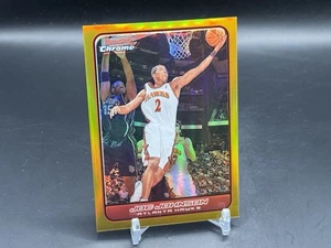 2006-07 Bowman Chrome Joe Johnson #109 Gold Refractor /50 Hawks - Bild 1 von 2