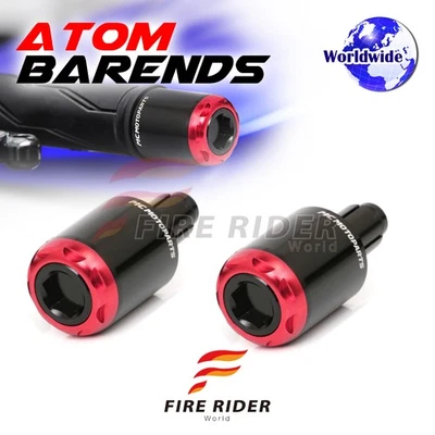 MSHINE Red Aftermarket Bar Ends For Ducati MONSTER 797 21 20 19 18 17 - Image 1 of 4