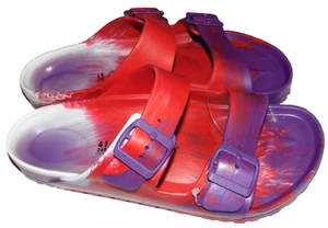 ~¡NUEVAS sandalias para hombre BIRKENSTOCK Arizona tie-dye! Talla 10 Bonita~ - Imagen 1 de 3