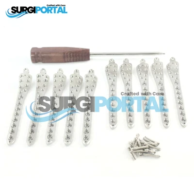3.5mm Orthopedic Surgical Plate & Locking Screws 131 PCs - Image 1 of 3