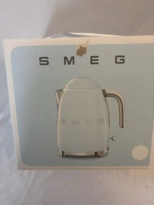 SMEG Retro Aesthetic 50s Style Kettle White 7 Cup Electric Kettle KLF03WHUS - Picture 1 of 3