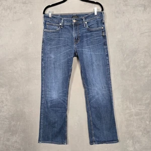 Silver Jeans Zac Mens 32x30 Blue relaxed straight - Picture 1 of 9
