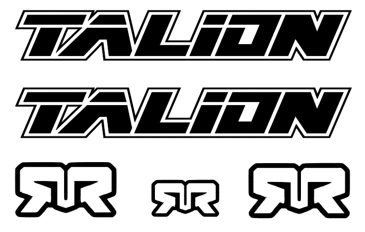 TALION   ARRMA   DIE-CUT   Decal   Sticker   ( 5 PCS )   RC   Car  Truck   NEW - Image 1 of 1