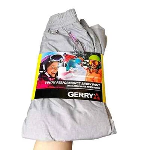 Gerry Youth Performance Snow Pants in Grey/Pink Size, L - (14/16) - Picture 1 of 4