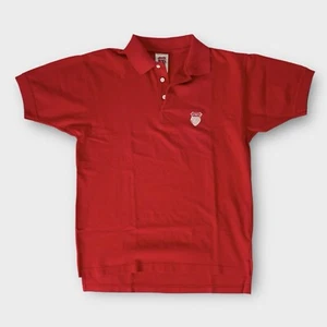 Vintage K-Swiss Polo Collared Short Sleeve Red Shirt Men’s Size Medium - Picture 1 of 5