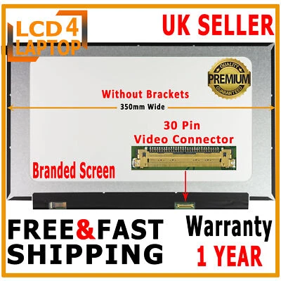 Compatible COMPAQ HP 15-AY 15-AY167SA 15.6" Laptop eDP LED LCD HD Screen Display - Image 1 of 4