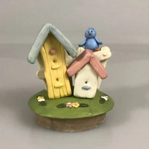 Bird House Candle Jar Topper Capper Cap Standard Size Decorative Our America - Picture 1 of 6