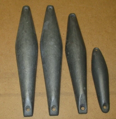 PLANTILLAS DE ATÚN VINTAGE **MUY RARAS * 4-MAC *PLANTILLAS ****PESADAS NUNCA ANILLADAS NI USADAS*** Foto 1 de 4