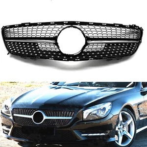 Für Mercedes-Benz R231 SL-Klasse 2012–2016 Front Stoßstange Gitter Kühlergrill - Picture 1 of 10