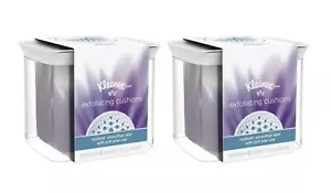 Kleenex Exfoliating Cushions, Refillable Dispenser & Pads, 2 Pack 24 Count Total - Picture 1 of 4