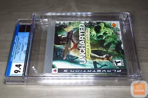 CGC 9.4 A+ - Uncharted: Drake's Fortune 1ST PRINT PlayStation 3, PS3 2010 NEW! - Picture 1 of 6