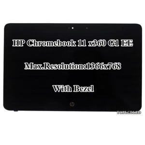 11.6" HP Chromebook X360 11 G1 EE LCD Display Touch Screen Assembly 928588-001 - Picture 1 of 7