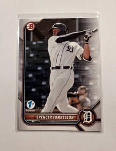 2022 Bowman 1st Edition Spencer Torkelson #BPPF-6 Tigers - Picture 1 of 2