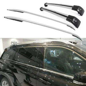 Fits for Highlander XU70 2020 2021 2022 Roof Rail Rack Side Rail Bar Cross Bars - Picture 1 of 9