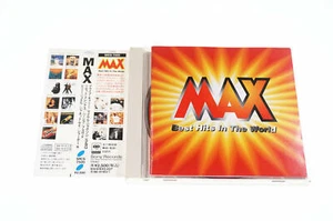 MAX BEST HITS IN THE WORLD SRCS 7500 JAPAN CD OBI A9747 - Imagen 1 de 2