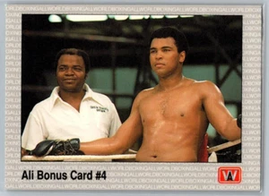 1991 Muhammad Ali #4 Bonus Card AW Sports Boxing MBXC#1 - Bild 1 von 2