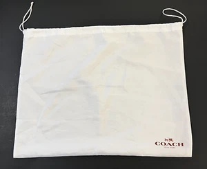 Cartera Coach para almacenamiento de zapatos bolsa con cubierta antipolvo con cordón 19" x 15" (a) - Imagen 1 de 5