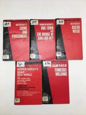 Lot of 5 Monarch Notes - Image 1 of 4