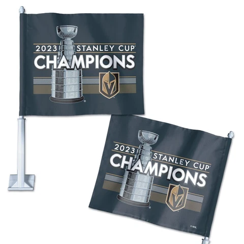 Vegas Golden Knights NHL Stanley Cup Champions 11x15 Car Window Flag Cover