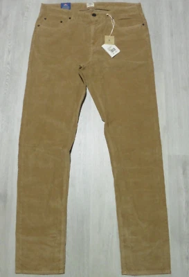 FAHERTY MENS 34 X 34 CORDUROY PANTS RAW UMBER BROWN ORGANIC COTTON STRETCH JEANS - Image 1 of 4