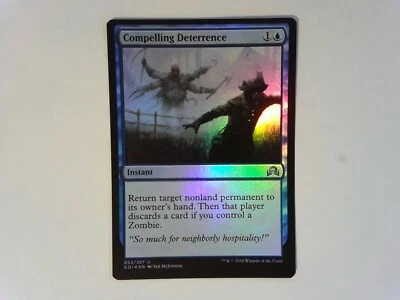 Foil Compelling Deterrence	 Shadows over Innistrad - Magic the Gathering - Blue - Image 1 of 2