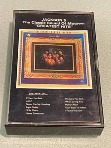 Jackson 5 - The Classic Sound of Motown - 11 Greatest Hits - Cassette Tape Album - Picture 1 of 5
