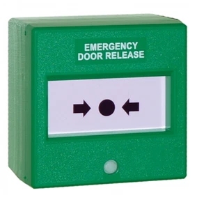 Emergency Door Release Green Call Point Re-settable Single Pole - Picture 1 of 2