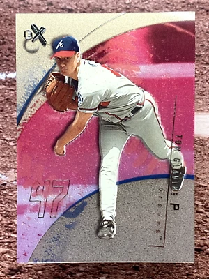 Fleer E-X 2002 Tom Glavine #76 Atlanta Braves Foto 1 de 2