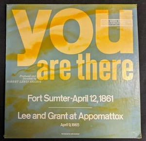 SIE SIND DA Vinyl Fort Sumter Appomattox BÜRGERKRIEG Lee & Grant 91A-02041 RADIO - Bild 1 von 3