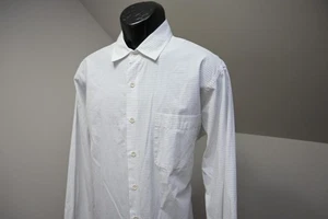 Peter Millar Seaside Cotton Silk Dress Shirt Striped Long Sleeve Mens Size Large - Picture 1 of 10