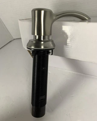 Dispensador de jabón líquido para lavado de manos Pfister níquel pulido cromo 950-304S NUEVO Foto 1 de 4