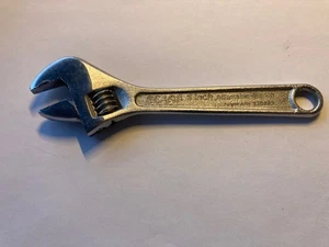 Vintage Sears 6" verstellbarer Schraubenschlüssel Chrom legierter Stahl - 230883 - schöner Zustand - Bild 1 von 4