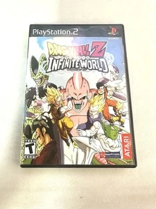 Dragon Ball Z: Infinite World (Sony PlayStation 2, 2008) Probado Funcionando - Imagen 1 de 5