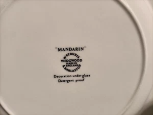 WEDGWOOD England MANDARIN - 4 schöne Suppenteller Ø 23cm - Bild 1 von 4