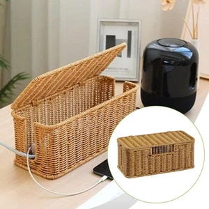 Cables Management Box Office Container Cables Organizer for Router TV Home - Picture 1 of 7