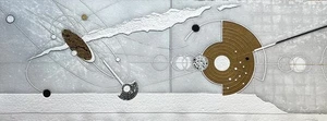 Walter VALENTINI,“Viaggio”acquaforte,design,arredamento,arte contemporanea - Picture 1 of 2