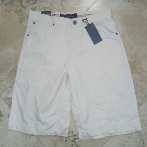 Paper Denim Cloth PD&C Classic Fit Shorts Mens 32 Khaki Tan New - Picture 1 of 8